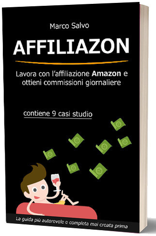 Copertina del libro Affiliazon di Marco Salvo sulle affiliazioni Amazon