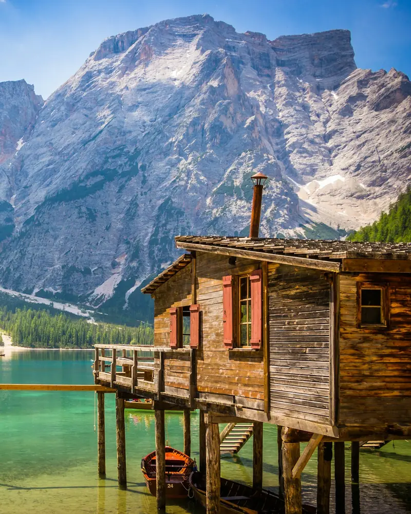La casetta sul lago di Braies