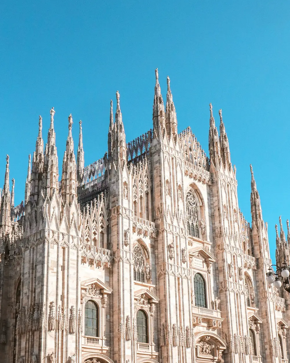 Le guglie del Duomo di Milano