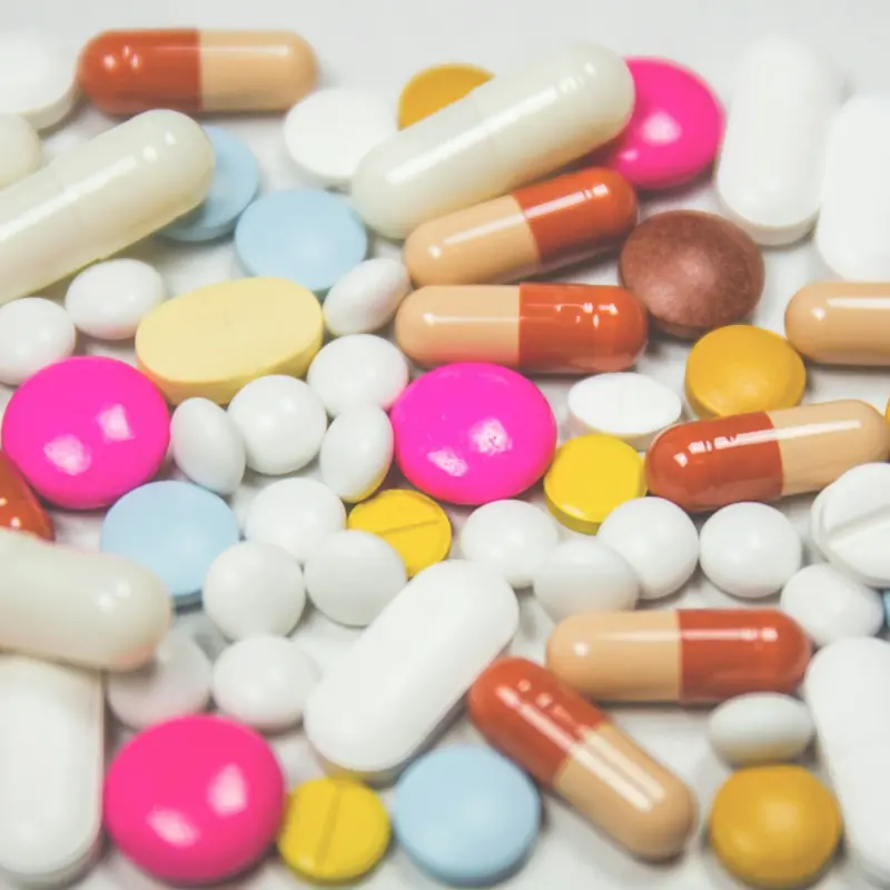 Compresse e capsule di integratori
